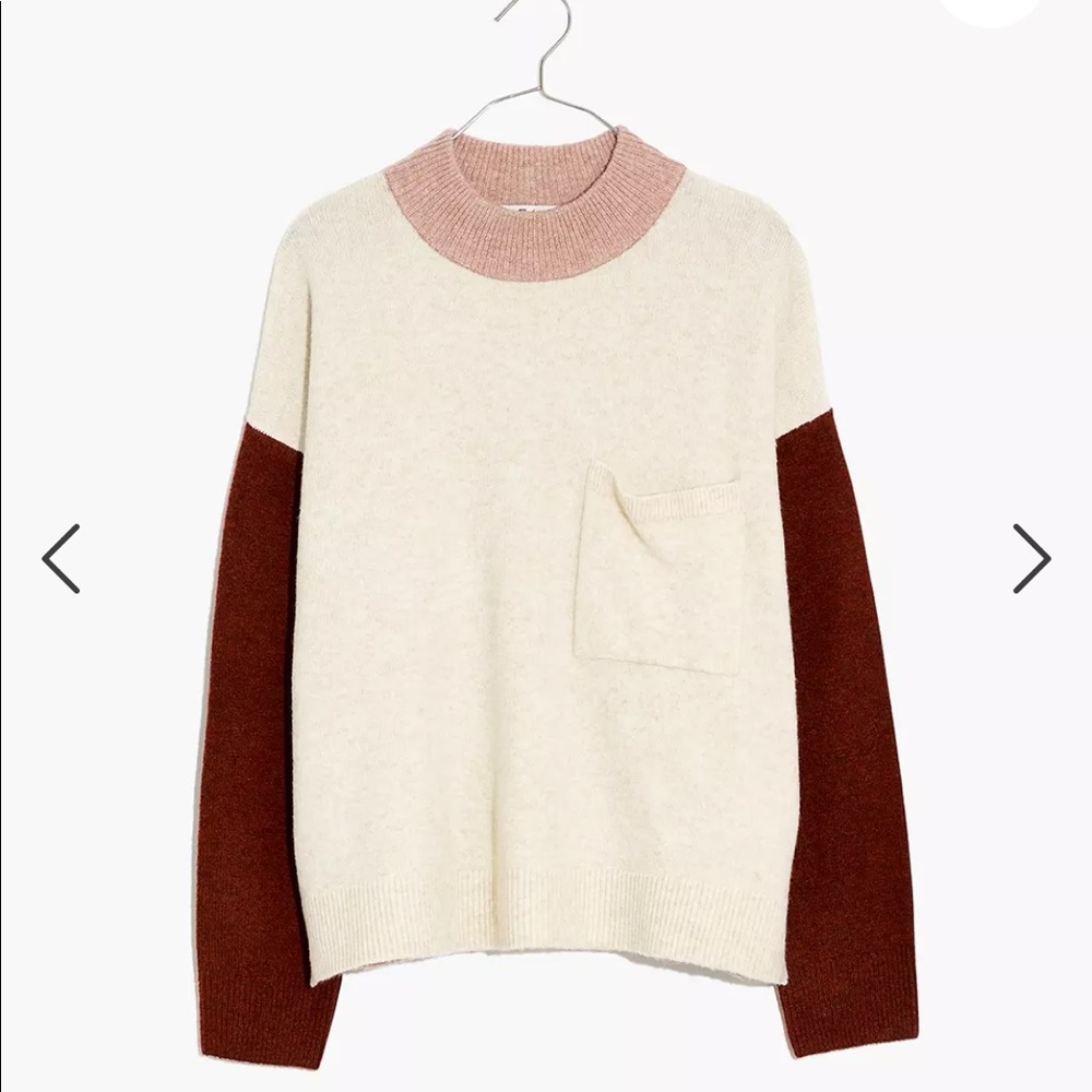 Madewell mock neck sweater